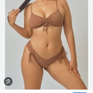 Blackbough Brown Bikini Set